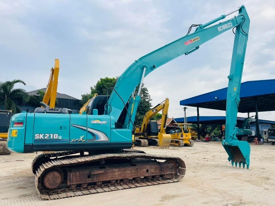 SK210LC-8 บุมยาวแท้โรงงานสวยเดิมบาง เครื่องปั๊มแห้ง โช่หน่า