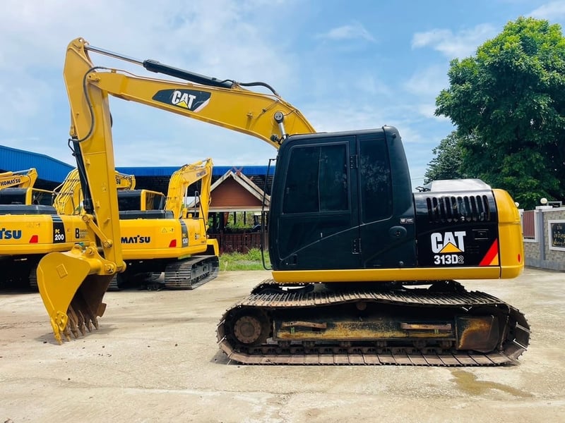 CAT313D2GC ปี 2562 สวยเดิมมือเดียวป้ายแดง เครื่องปั้มแห้งมาก