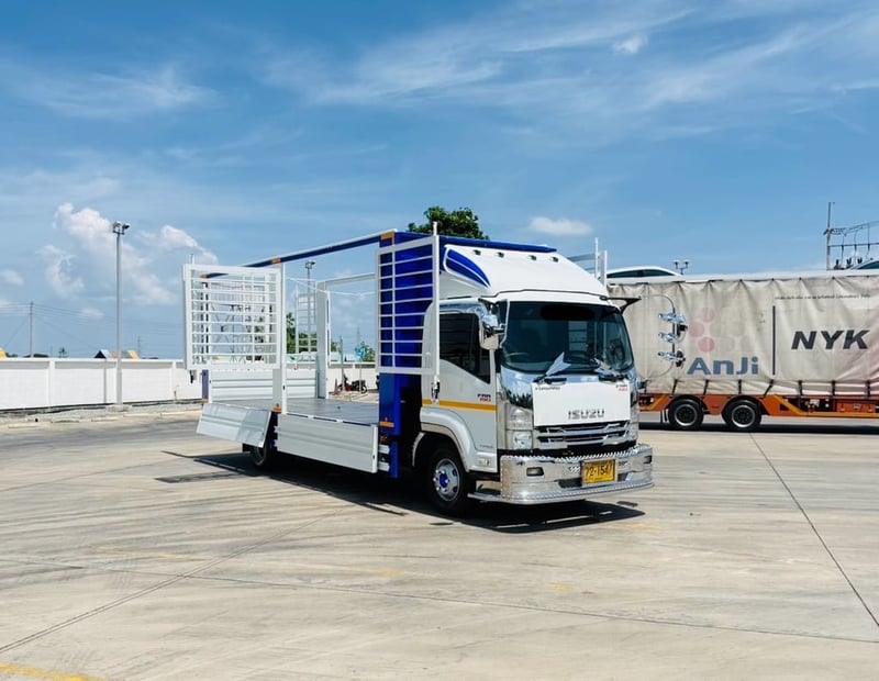 ISUZU FRR 190 กะบะเปิดได้รอบ