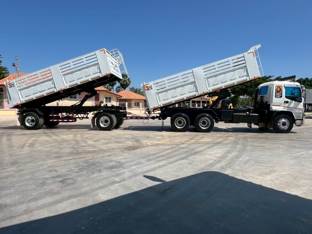 ไมล์ 777,333❗️ISUZU FXZ 270 ยูโร พ่วงแม่ลูก ดั้มพ์ ไมล์ 777,333❗️ISUZU FXZ 270 ยูโร พ่วงแม่ลูก ดั้มพ์