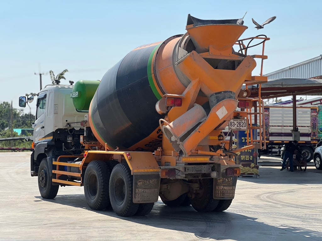 ฟรีๆ❗️โปร-พิเศษ❗️ไมล์ 18,871 กิโล HINO FM1A 344 ปี 2565  โม่ปูน 6.5 คิว