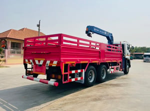 ไมล์ 26,028 กิโล❗️ISUZU FVM 300 MT  ติดเครน ZE 5 ตัน