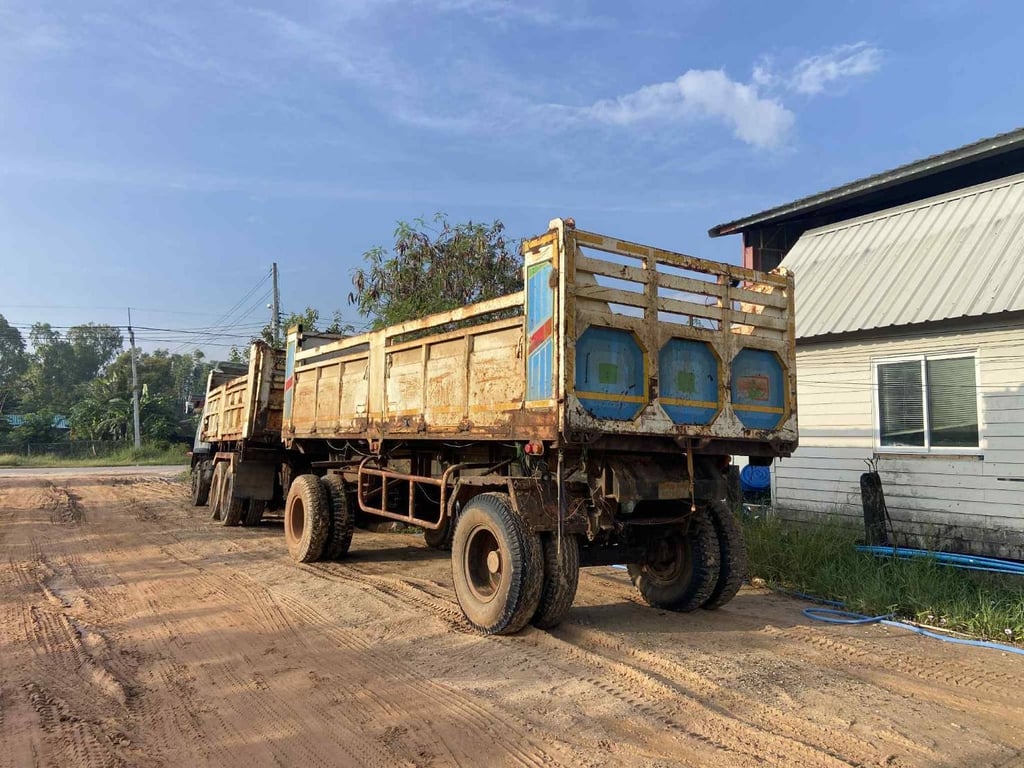  MITSUBISHI FN627 -254 แรงม้า  พ่วงแม่ลูกดั้มพ์