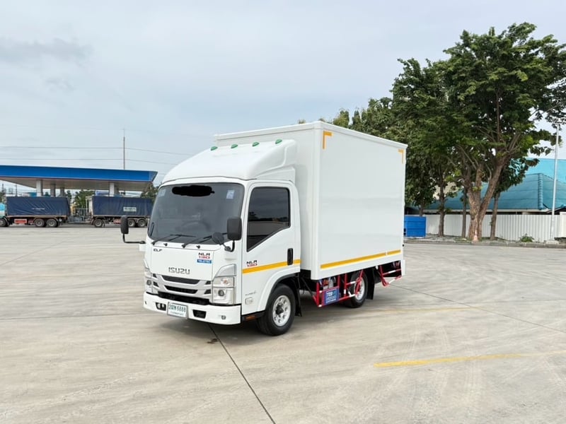 ฟรีๆ❗️ไมล์ 66,165 กิโล❗️NEW NLR 130 MT ปี 2567  ตู้แห้ง