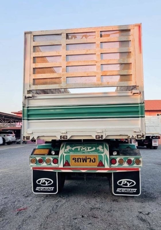 HINO 380 พ่วงแม่ลูกดั้มพ์เกษตร