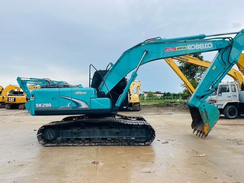 SK200-8YN12 ไฟฟ้าครบ มีลายแยก  เครื่องปั๊มแห้ง
