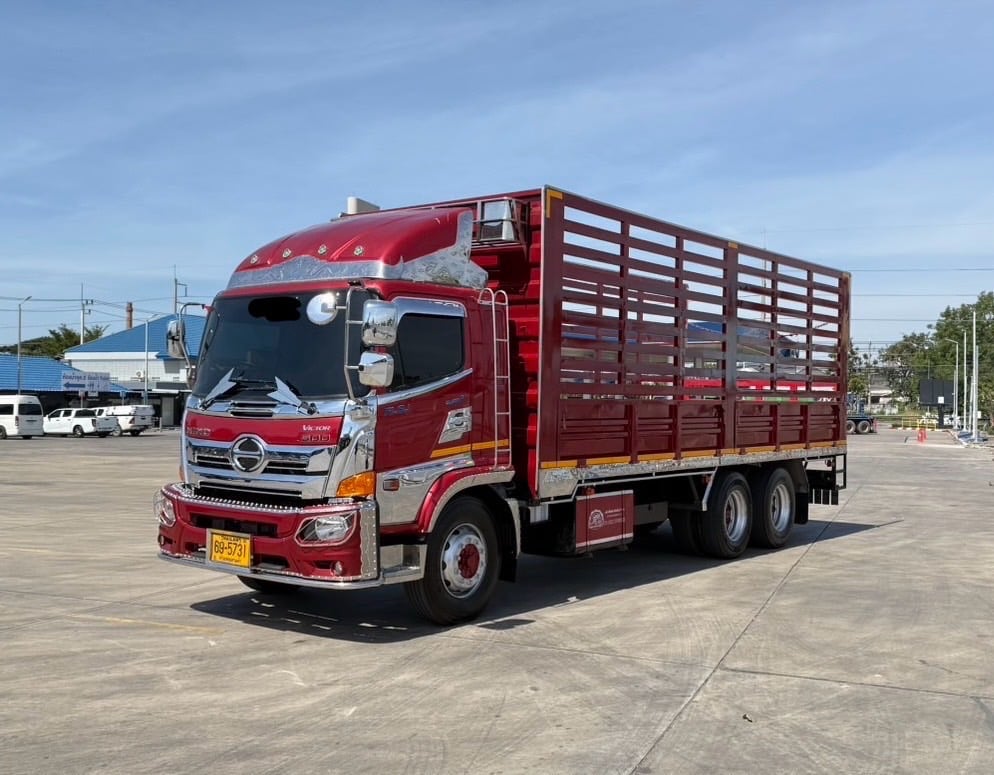 ฟรีๆ❗️ค่าจัด ค่าโอน ส่งทั่วไทย❗️ไมล์ 160.086 กิโล HINO FL8J 260