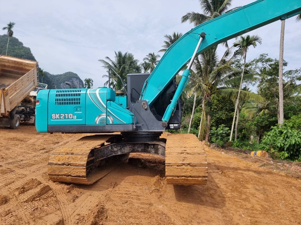 SK 210-10-LC บูมยาว 16 เมตร ชุดจดทะเบียน