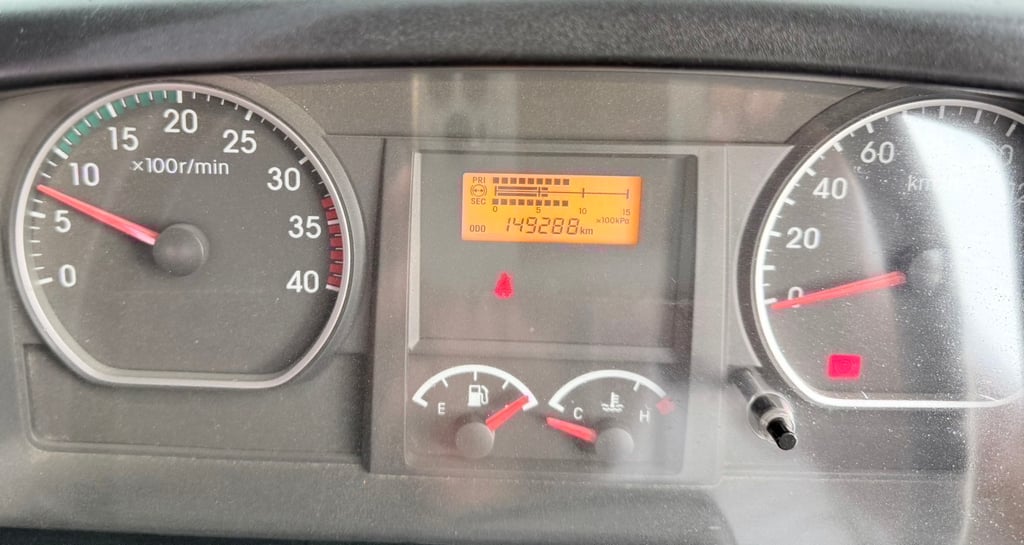 ไมล์ 149,288❗️ISUZU FRT 210 ติดเครน  3 ตัน