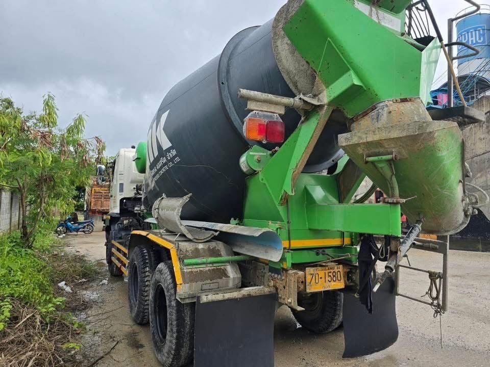 ไมล์ 79,196 กิโล❗️HINO FM1A 344 โมผสมปูน โม่ LIEBHERR 7 คิว ปี 2563 ไมล์ 79,196 กิโล❗️HINO FM1A 344 โมผสมปูน โม่ LIEBHERR 7 คิว ปี 2563