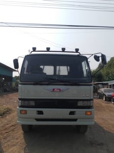 HINO FM3M 240 เครื่อง M10C สองเพลา ท้ายลาดบรรทุกแบคโฮ
