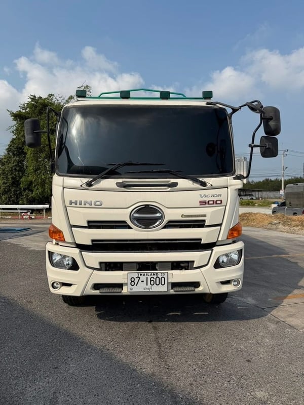 เข้าใหม่❗️ไมล์ 62,749 กิโล❗️ HINO FM8J 260  ดั้มพ์