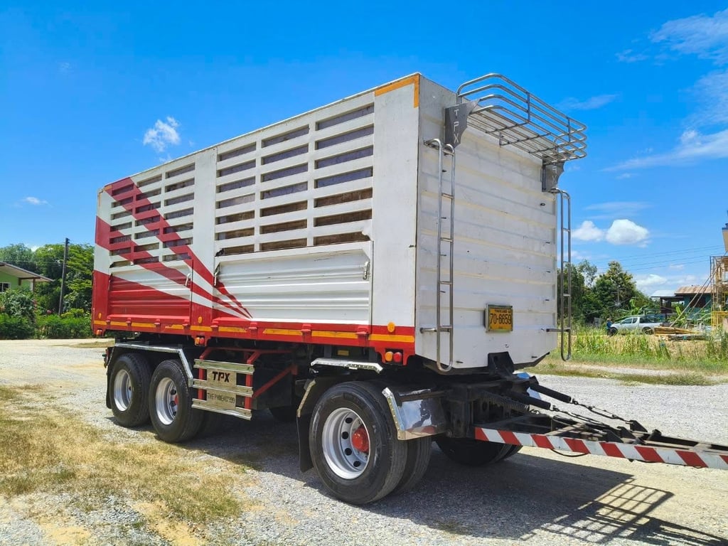 ISUZU FXZ 360 พ่วงแม่ลูกดั้มพ์เกษตร