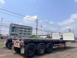 ขายหางพื้นเรียบ 3 เพลา ยาว.12.50.เมตร 