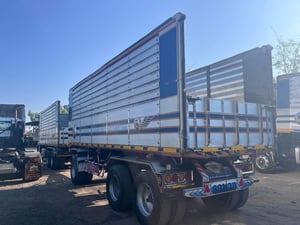 ISUZU FXZ 360 พ่วงแม่ลูกดั้มพ์เกษตร