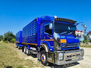 ISUZU FXZ 360 ปี 2564 พ่วงแม่ลูกดั้มพ์ คอกเกษตร