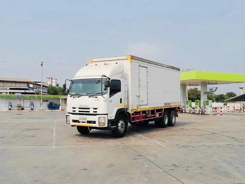 10 ล้อ❗️เเปลงเพลายกได้❗️ตู้แห้งลิฟต์ท้าย