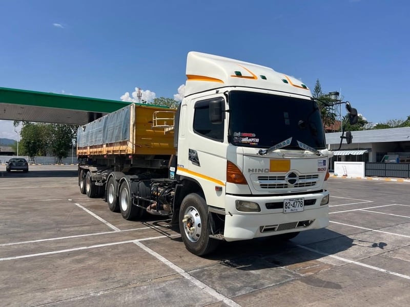 HINO FM2P 320 ปี 2548 หัวพร้อมหาง เซมิดั้มพ์
