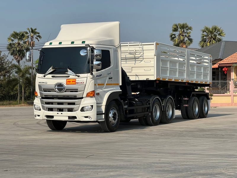 HINO FM2P 380 หัวลากพร้อมหางเซมิดั้มพ์