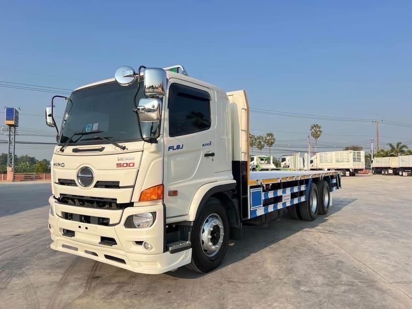 แพ็คคู่ FL8J 260 แรง แม่ลูกพื้นเรืยบ ยาว 7.50.เมตร แม่ปี 2564