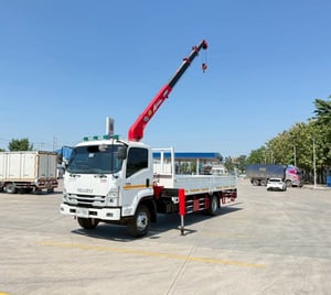 ไมล์ 76,491 กิโล❗️ISUZU NEW FRR 210 ติดเครน 3 ตัน