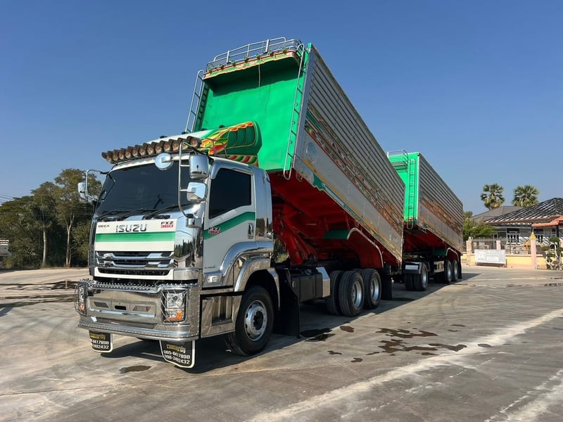 ISUZU FXZ 360 แม่ลูกดัมพ์ปิเนียม