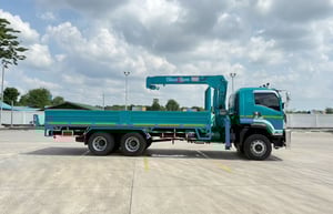 ไมล์ 98,054 กิโล❗️ISUZU FVM 240 คลัซซี MT เครน 5 ตัน