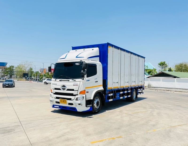 HINO FG8J 240 ไฟเดย์ตัวเเอล ตู้เเห้ง 10 บาน 