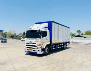 HINO FG8J 240 ไฟเดย์ตัวเเอล ตู้เเห้ง 10 บาน 
