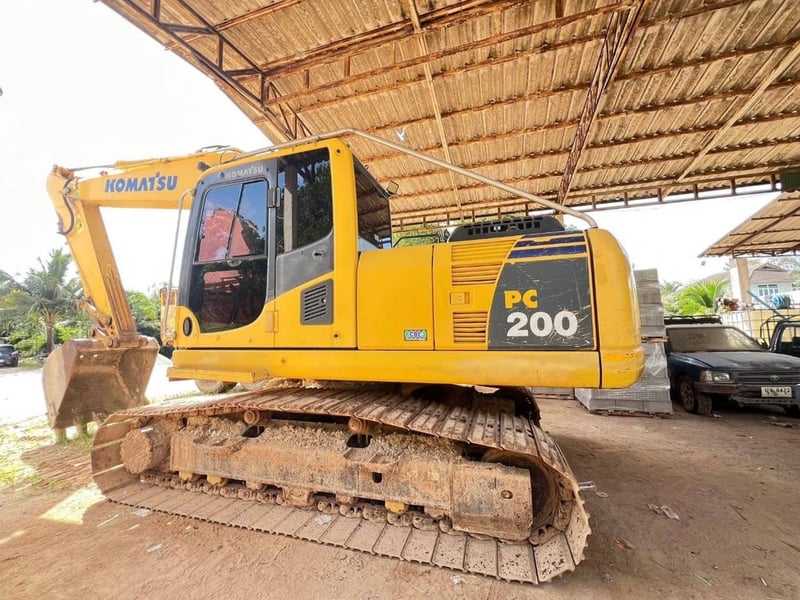 Komatsu PC200-8MO ชุดแจ้งจำหน่าย รถศูนย์ไทย สีเดิมๆ