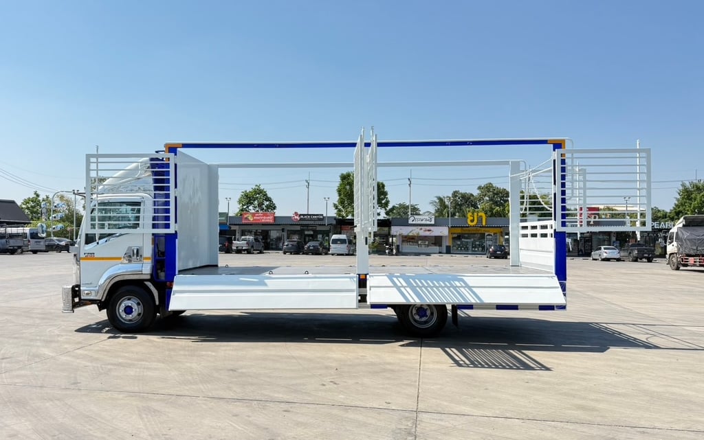 เข้าใหม่❗️ไมล์ 138,838 กิโล❗️ISUZU FRR 210 แรง กะบะเหล็กเปิดได้รอบ เข้าใหม่❗️ไมล์ 138,838 กิโล❗️ISUZU FRR 210 แรง กะบะเหล็กเปิดได้รอบ