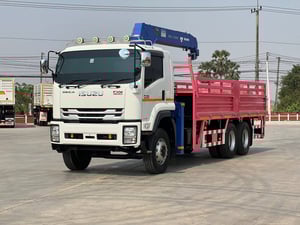 เข้าใหม่❗️ไมล์ 25,XXX ISUZU FVM 300 MT เครน ZE 5 ตัน เข้าใหม่❗️ไมล์ 25,XXX ISUZU FVM 300 MT เครน ZE 5 ตัน