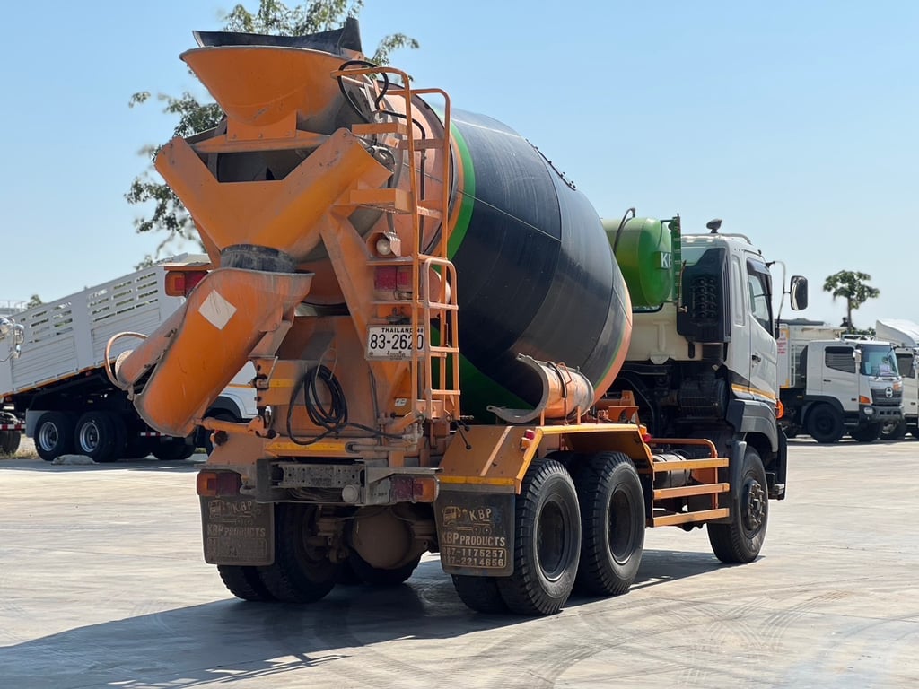 ฟรีๆ❗️โปร-พิเศษ❗️ไมล์ 18,871 กิโล HINO FM1A 344 ปี 2565  โม่ปูน 6.5 คิว