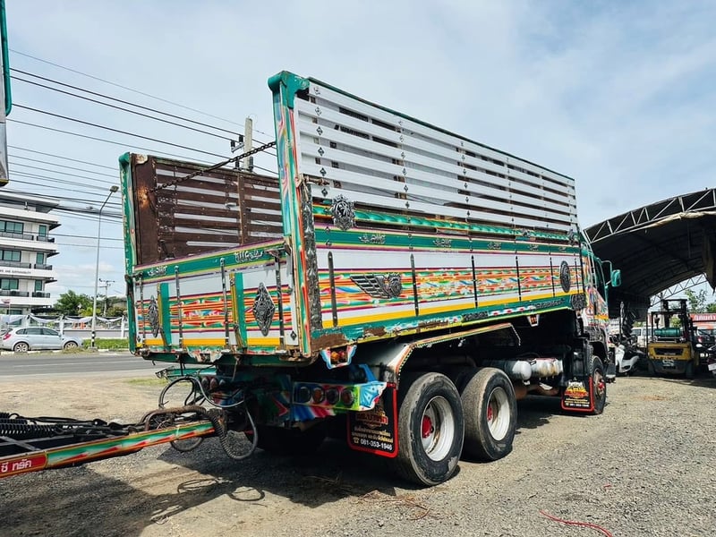 ISUZU FXZ 360 พ่วงแม่ลูกดั้มพ์ คอกเกษตร