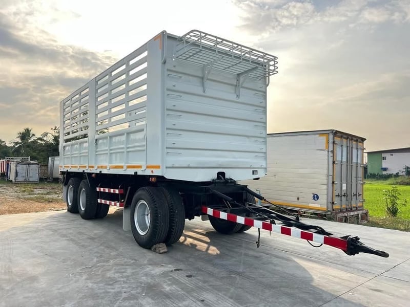 ขายลูกพ่วง 3 เพลา คอกเกษตร(ไม่ดัมพ์)