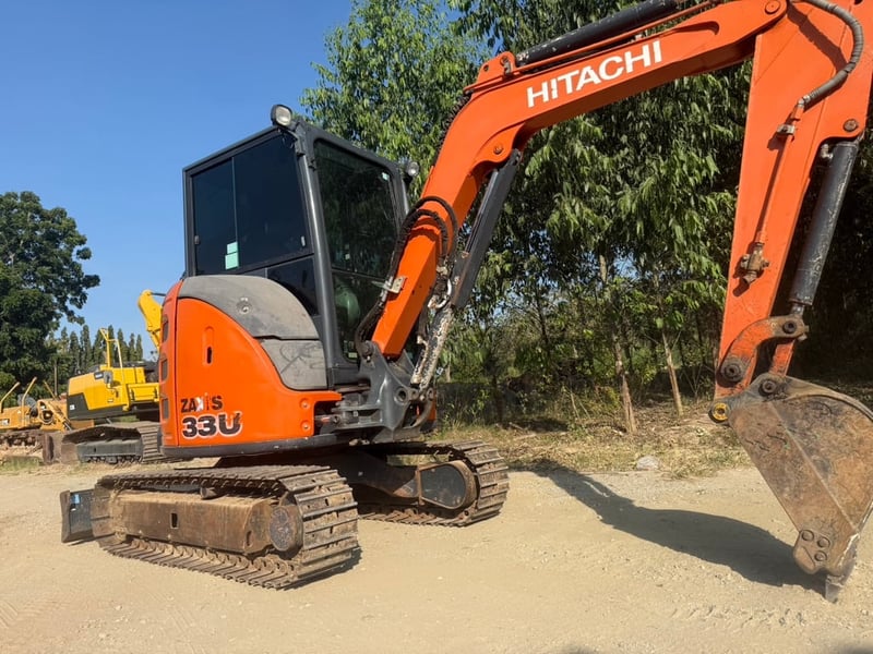 ;เข้าใหม่❗️ไมล์ ชม 3000❗️ Hitachi   ZX33U เอกสารชุดจด