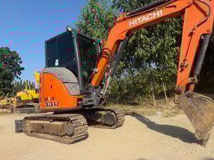 Hitachi   ZX33U เอกสารชุดจด ไมล์ ชม 3000
