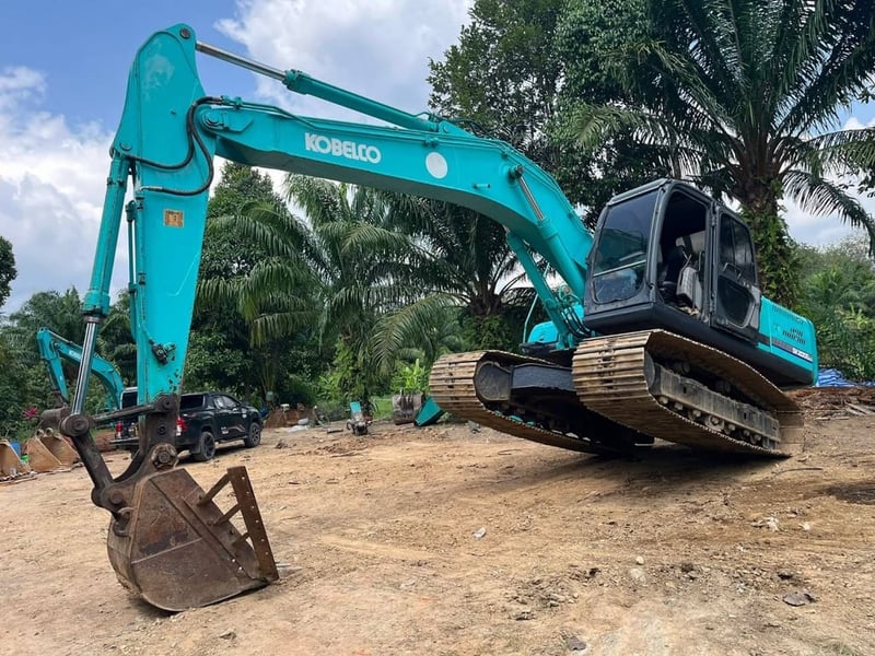 SK200-6 YN10 ไมล์ 9,000 ชม. มีไลน์หัวเจาะพร้อมใช้