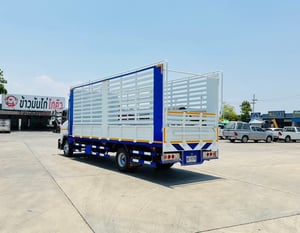 ISUZU FRR 210 กะบะเหล็กพร้อมคอกกว้างใน 