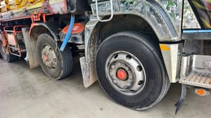 ISUZU FYH 360 พ่วงแม่ลูกดั้มพ์ 12 ล้อแท้ แม่ยาว 7 เมตร