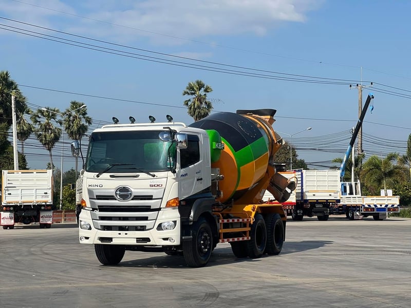 ฟรีๆ❗️ไมล์ 18,871 กิโล❗️HINO FM1A 344 โม่ปูน KBP