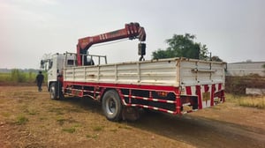 HINO FG8J 212 แรง ติดเครน 5 ตัน