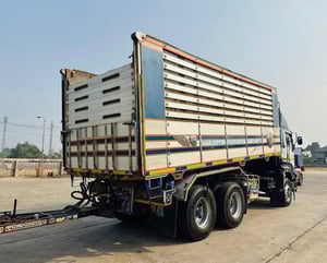 ISUZU FXZ 360 พ่วงแม่ลูกดั้มพ์เกษตร