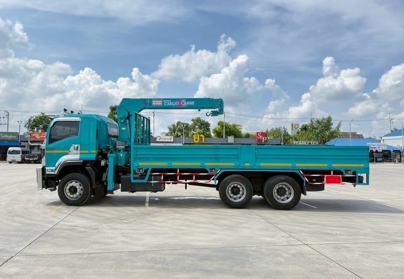 ไมล์ 98,054 กิโล❗️ISUZU FVM 240 คลัซซี MT เครน 5 ตัน