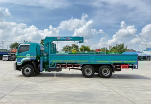 ไมล์ 98,054 กิโล❗️ISUZU FVM 240 คลัซซี MT เครน 5 ตัน