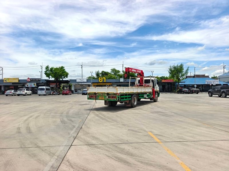 เข้าใหม่❗️HINO FF1J 210 แรง เครน 5 ตัน เข้าใหม่❗️HINO FF1J 210 แรง เครน 5 ตัน