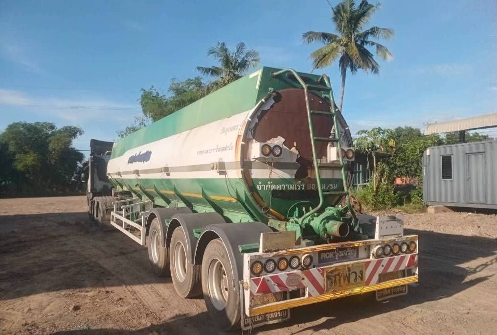 ขายหางแท็ง สามเพลา บรรทุกกากน้ำตาน  บรรจุ 18.000 ลิตร พร้อมใช้ เล่มทะเบียน ราคา 255.000.บาท 📞 094-653-6339 อิฐ รับซื้อขาย-แลกเปลี่ยน-เครื่องจักร?