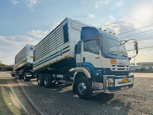 ISUZU 360 พ่วงแม่ลูกดั้มพ์เกษตร แม่.6.20 ม