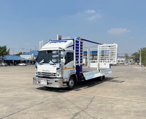 HINO NEW FC9J 175 กะบะต่อใหม่ พื้นสเเตนเหล็ด