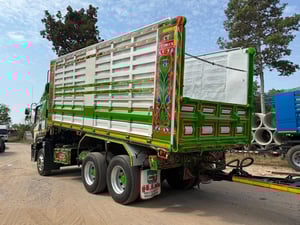 ISUZU FXZ 360 พ่วงแม่ลูกดั้มพ์  (เฟืองเร็ว)